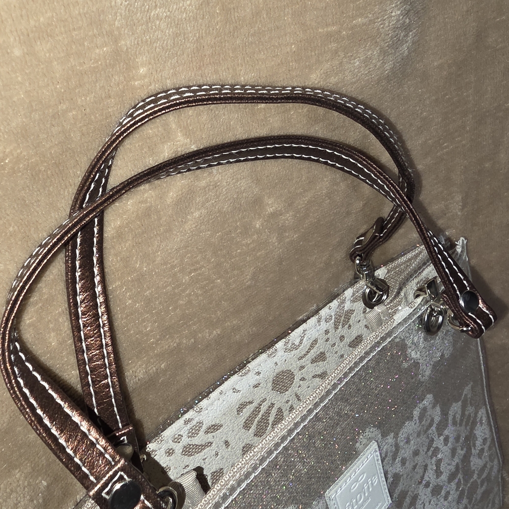 Elegant Silver Tote Bag - Picture 8 of 10